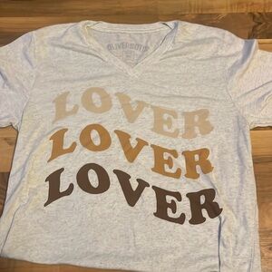 “Lover” Taylor Swift tee